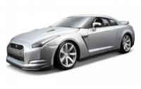 Легковой автомобиль Bburago Nissan GT-R (18-12079) 1:18, 24 см