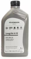 Синтетическое моторное масло VAG LongLife IV FE 0W-20, 1л