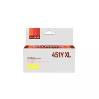 Картридж EasyPrint IC-CLI451Y XL, 370 стр, желтый