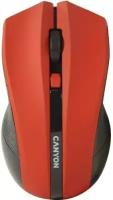 Мышь Canyon Wireless Optical Mouse CNE-CMSW05R Red