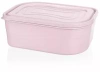 Пластиковый контейнер для хранения продуктов, Pure River 2,8 л, TITIZ, розового цвета