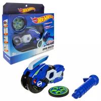 Колесо-гироскоп Hot Wheels Spin Racer Синяя Молния (Т19373), синий