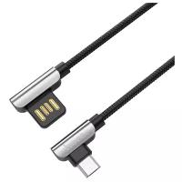 Дата-кабель Hoco U42 USB-MicroUSB, 1.2 м, черный