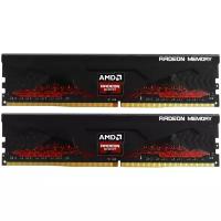 Оперативная память AMD Radeon R9 Gaming Series 32 ГБ (16 ГБ x 2 шт.) DDR4 3600 МГц DIMM CL18 R9S432G3606U2K