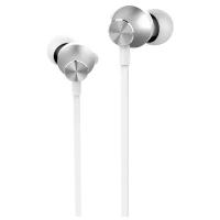 Наушники M32 Universal Earphone, HOCO, вакуумные с микрофоном, серебряные