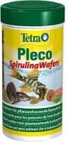 TETRA PLECO SPIRULINA WAFERS – Тетра корм-чипсы для растительноядных донных рыб (250 мл)