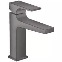 Смеситель для раковины (умывальника) hansgrohe Metropol 32507340 шлифованный черный хром