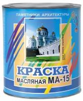 Краска масляная ABC Farben МА-15 полуглянцевая вишневый 6 кг