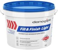 Шпатлевка готовая DANOGIPS облегченная Fill&Finish Light 10л, арт.1155