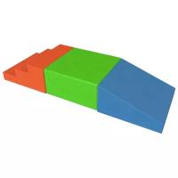 Лесенка Romana ДМФ-МК-03.88.13 (разноцветные мягкие модули: оранжевый, зеленый, синий)