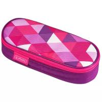 Пенал Herlitz -косметичка CASE, Pink Cubes - 50021185