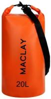 Гермомешок туристический Maclay 20L, 500D, цвет оранжевый