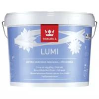 Краска акриловая Tikkurila Lumi глубокоматовая белый 9 л