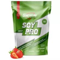 Соевый протеин Geneticlab Nutrition Soy Pro 900 грамм клубника Соевый изолят SOY PROTEIN ISOLATE Веганский коктейль Растительный белок Соя Генетиклаб