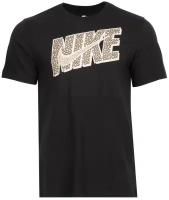 Футболка Nike мужская, модель: DN5252011, цвет: черный, размер: M