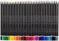 Карандаши BrunoVisconti, цветные, 36 цветов, BlackWoodColor, Арт. 30-0101, упаковка в ассортименте