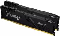 Комплект памяти DDR4 DIMM 32Gb (2x16Gb), 3200MHz, CL16, 1.35 В, Kingston, FURY Beast Black KF432C16BB1K2/32-SP Retail