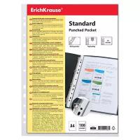 Файл-вкладыш А4 30мкм ErichKrause "Standard" вертикальный 100шт 67330 4051868