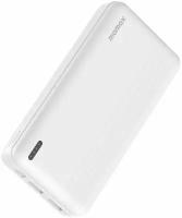 Внешний аккумулятор для телефона Momax iPower PD 2, Power Bank 20000mAh, быстрая зарядка PD3.0 20 Вт - Белый (IP78W)