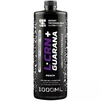 L- карнитин и гуарана SPORTTECH L-Carnitine + Guarana Liquid Concentrate, персик, 1000 мл. Кофеин