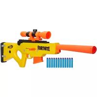 Бластер Nerf Fortnite BASR-L E7522, 76 см, оранжевый/желтый