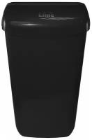 Мусорное ведро для кухни ванной комнаты туалета подвесное черное LIME, 11 литров