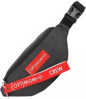 Сумка поясная Optimum Crew 41259490_60, фактура матовая, серый