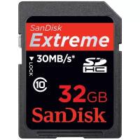 Карта памяти SanDisk Extreme SDHC Class 10