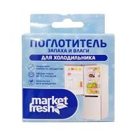 Поглотитель запаха и влаги для холодильника "Market Fresh Mini", 1 шт