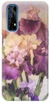 RE: PA Чехол - накладка ArtColor для realme 7 с принтом "Фиолетовые цветы"
