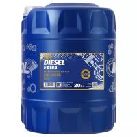 Полусинтетическое моторное масло Mannol Diesel Extra 10W-40, 20 л