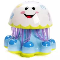 Развивающая игрушка Nanguo Baby Toys Медуза 838-58A белый/желтый