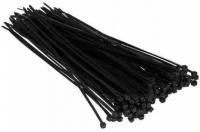 Стяжки нейлоновые Telecom 2.5x200mm 100шт Black TIE2.5X200MM-B