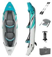 Байдарка Rapid X2 Kayak 2-х местная 312 х 98 см (весла, насос, плавники, сумка) 65142