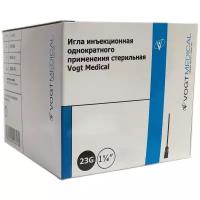 Игла инъекционная VOGT MEDICAL одноразовая леур слип