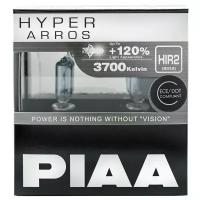 Лампы Галогенные Hyper Arros (Hir2) 3900K 55W (2 Шт) Светоотдача +120 PIAA арт. HE-912-HIR2