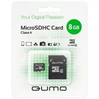 Карта памяти qumo QM8GMICSDHC4