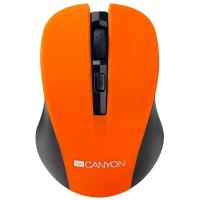 Мышь беспроводная Canyon CNE-CMSW1O оранжевый USB