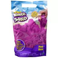 Кинетический песок Kinetic Sand большой (6047182/6047183/6047184/6047185), розовый, 0.91 кг, пакет