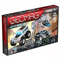 Конструктор GEOMAG WHEELS Police Squad