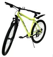 Велосипед горный с колесами 29" Forward Sporting 29 2.0 D рама 21" ярко-зеленый/черный