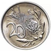 Монета ЮАР 20 центов (cents) 1983 T111005