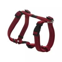 Rogz Шлейка серия Utility, размер M (32-52см), ширина 1,6 см, красный (H-HARNESS) SJ11C | H-HARNESS, 0,07 кг