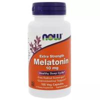 Мелатонин NOW Melatonin 10mg, 100 капсул