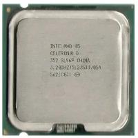 Intel Celeron D 352 LGA775 3,2 ГГц процессор OEM версия