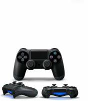 Беспроводной геймпад для PS4, Bluetooth подключение / джойстик совместим с PlayStation 4, iOs (iPhone, iPad), Android, ПК/черный