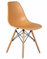 Стул дизайнерский Eames персиковый