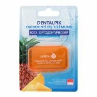 Воск для брекетов, кап и пластинок Dentalpik ананасовый