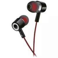 Наушники Perfeo Mild, black/red