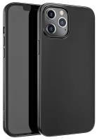 Чехол HOCO TPU Fascination series для iPhone 12 Pro Max 6.7", черный, 0,8 мм